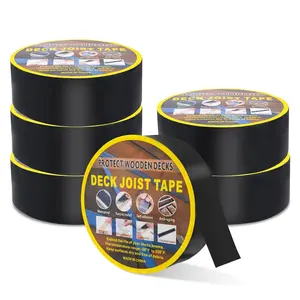 Butyl Sealant Tape 2" x 50', Joist Tape for Decking - 6 Pack Deck Joist Tape,  Seal Roof Tape for Repairing  Joists & Beams Protection