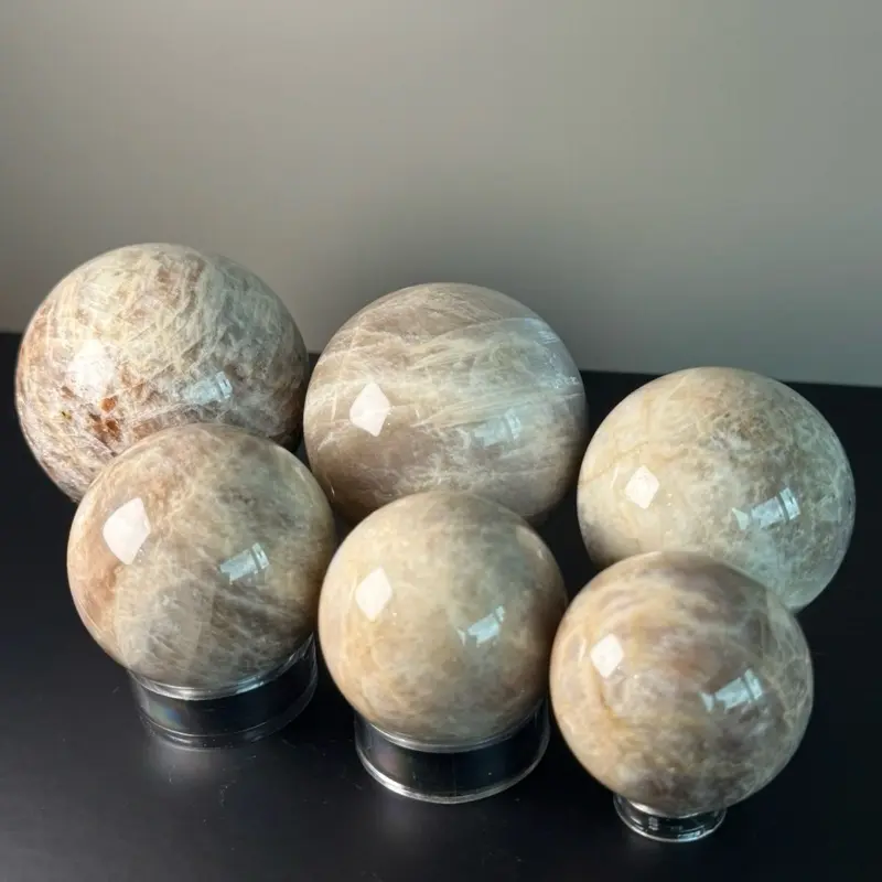 Moonstone Crystal Sphere