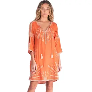 Kezia Peach Dress