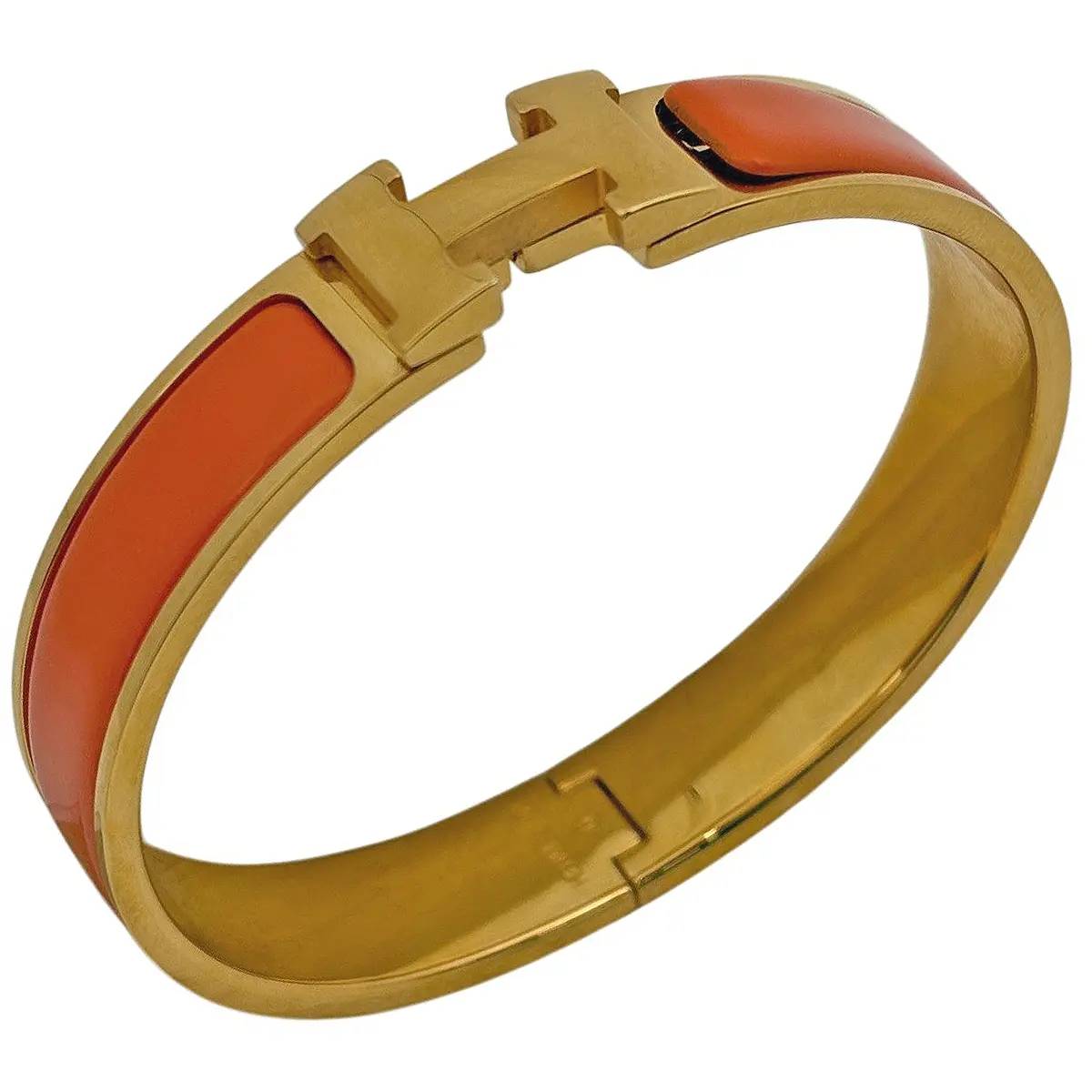 Pre-owned Hermès Clic H Bracelet 4000018839162