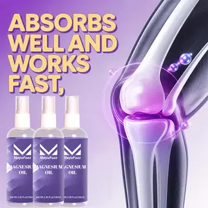 Pure Magnesium Oil Spray, Made with Concentrated Pure Magnesium Chloride Oil - A Topical Magnesium Spray That Is Moisturizing and Gentle Enough for All Skin Types, Ideal for Hair, Face, Body and Feet. Easily Absorbed for Daily Use Sensitive Cosmetic