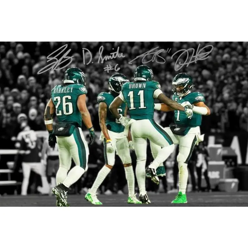 Jalen, Smith, Saquon Printable Poster Wall Art Home Decor Instant Poster Print Unframed