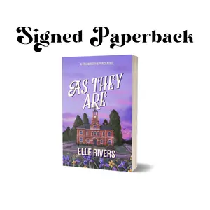 As They Are Signed Paperback - a fake dating small town romance novel