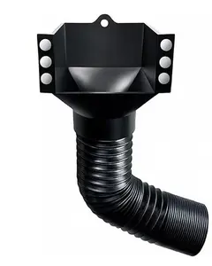 Magnetic Pellet Cleanout Funnel for Smoker, Efficient Hopper Cleanout Helper, Pellet Transfer Accessory for Wood Pellet Grills