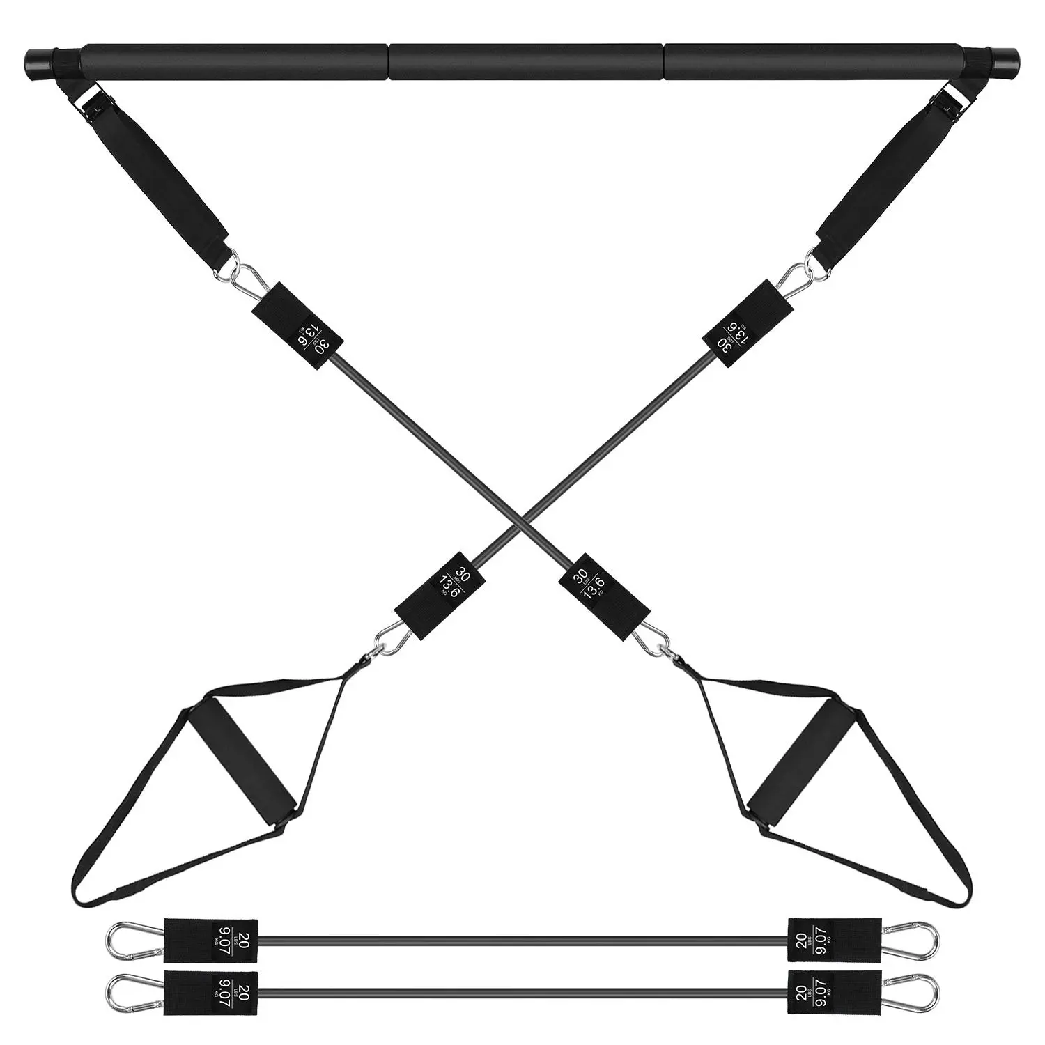 ResistaFit™ Pilates & Resistance Bar Kit