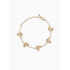 Golden Butterfly Bracelet