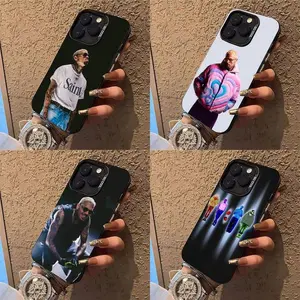 Rapper Chris B-Brown Phone Case  Phone Case For iPhone 17 16 15 14 13 12 11 Pro Max Plus Air & Galaxy S22 23 24 25 The Best Halloween Gifts Fans Phone Case Cover