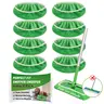 8Pcs Microfiber Mop Pads Compatible with Swiffer Sweeper Mop Wet and Dry Flat mop Cover Replacement Reusable Sweeping pad Refills Handle Not Include