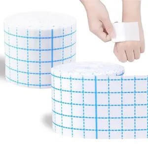 2 Rolls Non-Woven Elastic Tape, Breathable Bandage, Durable Adhesive (2 Inch X 5.4 Yards), Sports Feature, No Ca Prop 65 Re
