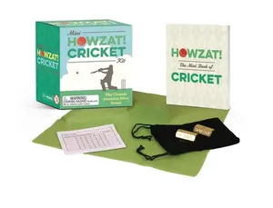 Mini Howzat! Cricket Kit: The Classic Desktop Dice Game -- Chris Stone - Paperback