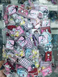 diy acrylics keychain flatback