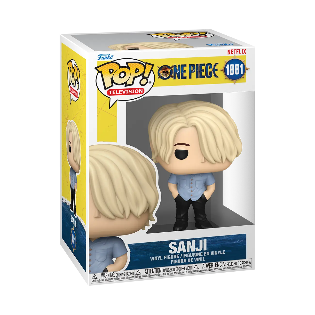 Funko Pop Vinyl Figure One Piece Live Action Sanji 1881