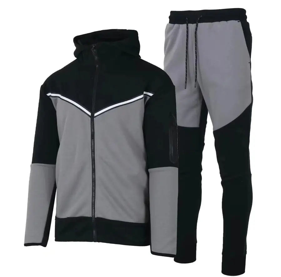 Men's Ultratech Fleece Two-Tone Tracksuit Hoodie & Joggers