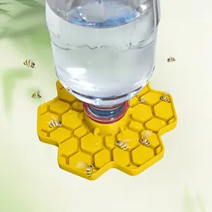 Hive Bee Drinking Tool, Safe Bee Feeder for Garden and Patio, with Resting Place, Beneficial Bee Waterer for Bees and Butterflies