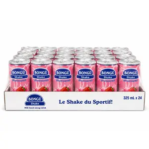 BONGU SHAKE STRAWBERRY 325ML KES 24