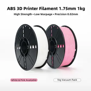 Newmars3dp Industrial Grade Abs Filament, 1.75mm Professional 3D Printing Material, Heat Resistant and Knot-Resistant, Ideal for Engineering Projects