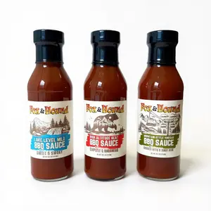 Fox & Hound Pitmaster Set – 3×16oz BBQ Sauces Used in Our Tahoe Smokehouse
