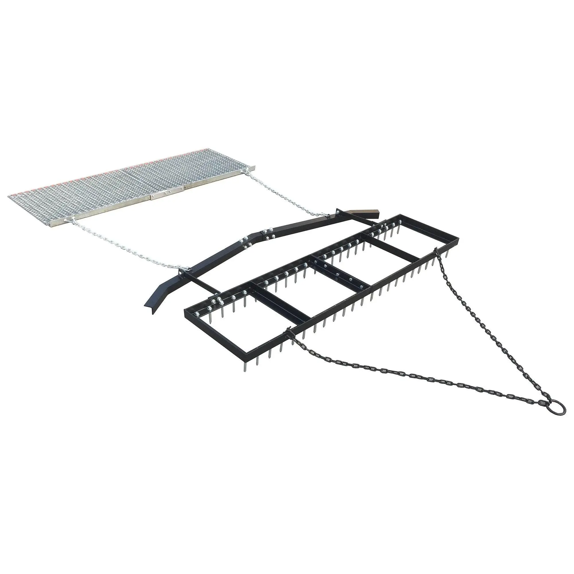 Yard Tuff 6' Spike Drag with Surface Leveling Bar and Drag Mat for ATV/UTVs Yard Tuff 6' Spike Drag with Surface Leveling Bar and Drag Mat for ATV/UTVs