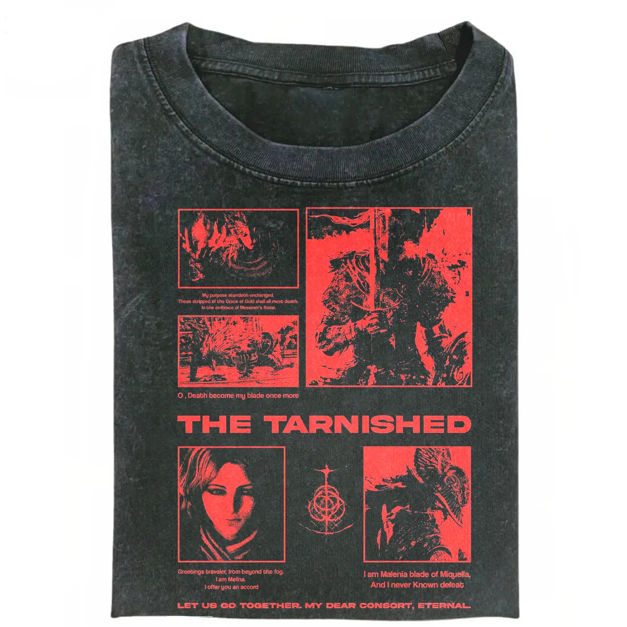 The Retro Elden Rings Collection Unisex Shirt, The Tarnished, The Malenia, The Maliketh,  For Men And Women Size S-3XL, Gift for Men, Gift for Women, Crew Neck T-shirt, Trending T-shirt