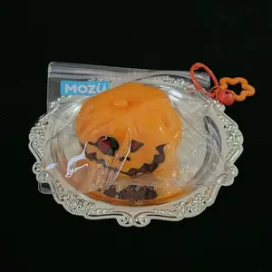 [Classic Squish Texture] taba squishy Evil Pumpkin, Fidgets Toy for Stress Relief & Fun – Perfect for Party, Birthday, Holiday & Christmas Gifts – Silicone Material [157g]