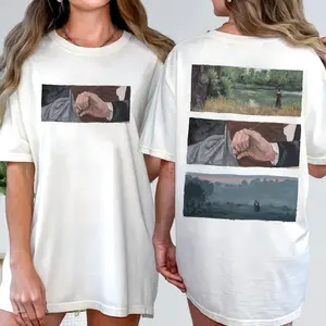 Pride and Prejudice Painting (Without Text) T-Shirt, Jane Austen Sweatshirt, Mr Darcy Inspired Hoodie, Book Lover Gift, Gift For Reader, Bookish Merch