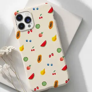 Fruits Watercolor Summer Phone Case, Colorful Fruit Case, Italy Vacay Case,phone Case Suitable for Iphone 11/12/13/14/15/16/17 Pro Promax Plus Air and Samsung S22/S23/S24/S25 Plus Ultra Fe