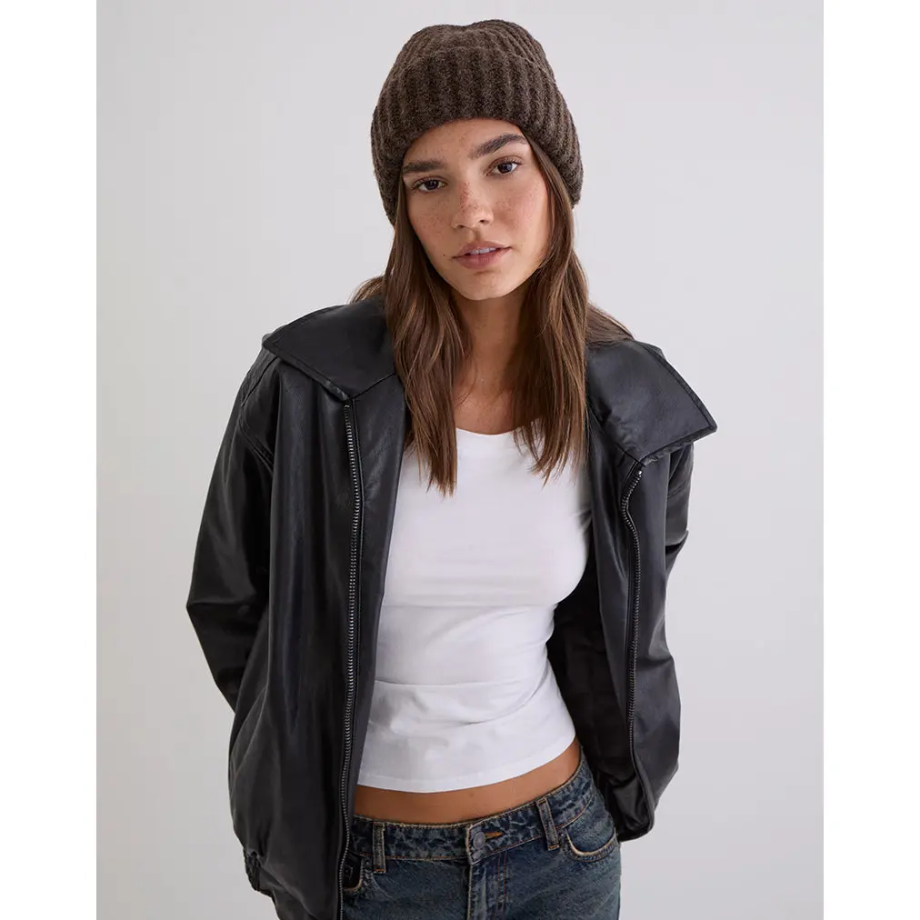 MOTEL   Nivo Beanie in Brown