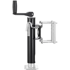 Trailer Jack Bolt-on Trailer Tongue Jack 2000 lbs Dynamic Load 10" Travel