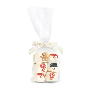 Holiday Decorated Marshmallow Bag
