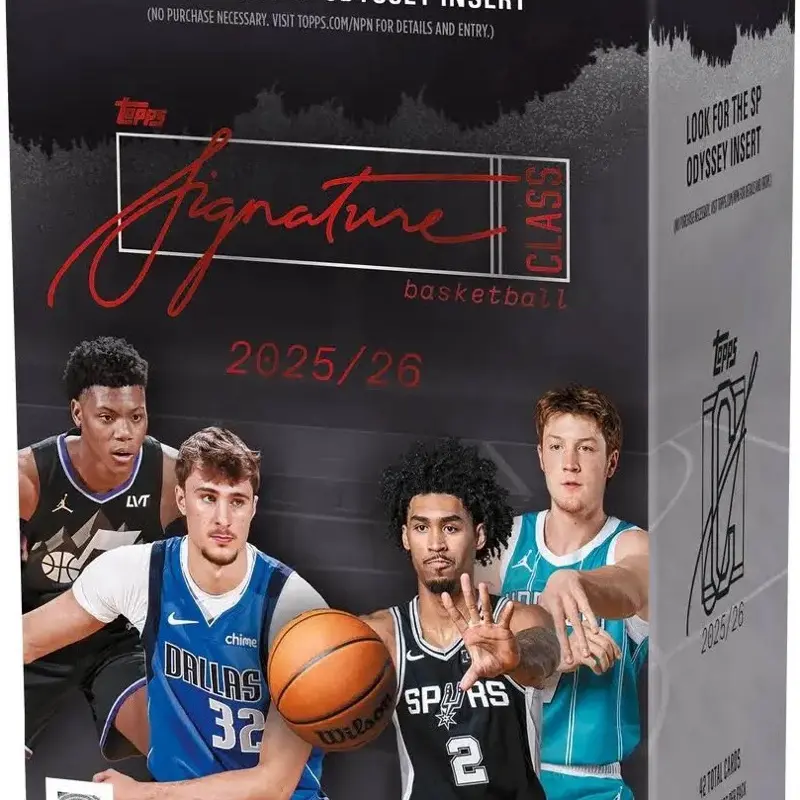 2025 topps signature BASKETBALL blaster box