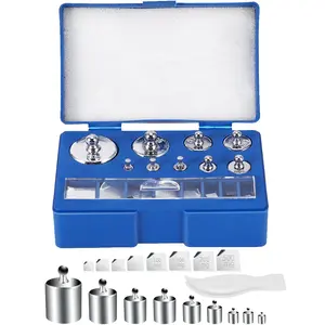 17 count Calibration Weights Set, 10mg-100g Grams Weights Calibration, Precision Stainless Steel Calibration Weight Kit, Scale Calibration Weight Kit for Digital  Scale, Jewellery Scale