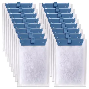 16 pcs Replacement Filter Cartridges Aaquarium Filter Cartridges Medium Replacement Filter Cartridges for Aquariums Compatible with ReptoFilte 20 gallons tiktokshopspringglowup