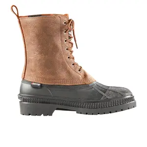 Baffin Mens Yukon Duck Casual Boots Ankle - Brown, Grey