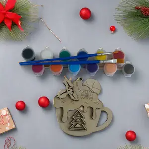 3D Christmas Tree-on-a-mug Ornament- DIY Ornament Kit