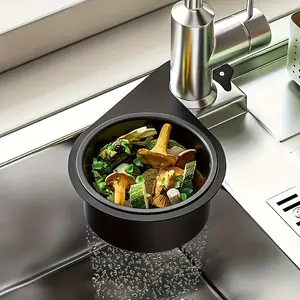 Metal Swan Sink Strainer Basket - Metal multifunctional kitchen sink strainer Colander with quick drain design, faucet hanging strainer for fruits, vegetables, pasta - Easy to clean drain basket for kitchen, bathroom