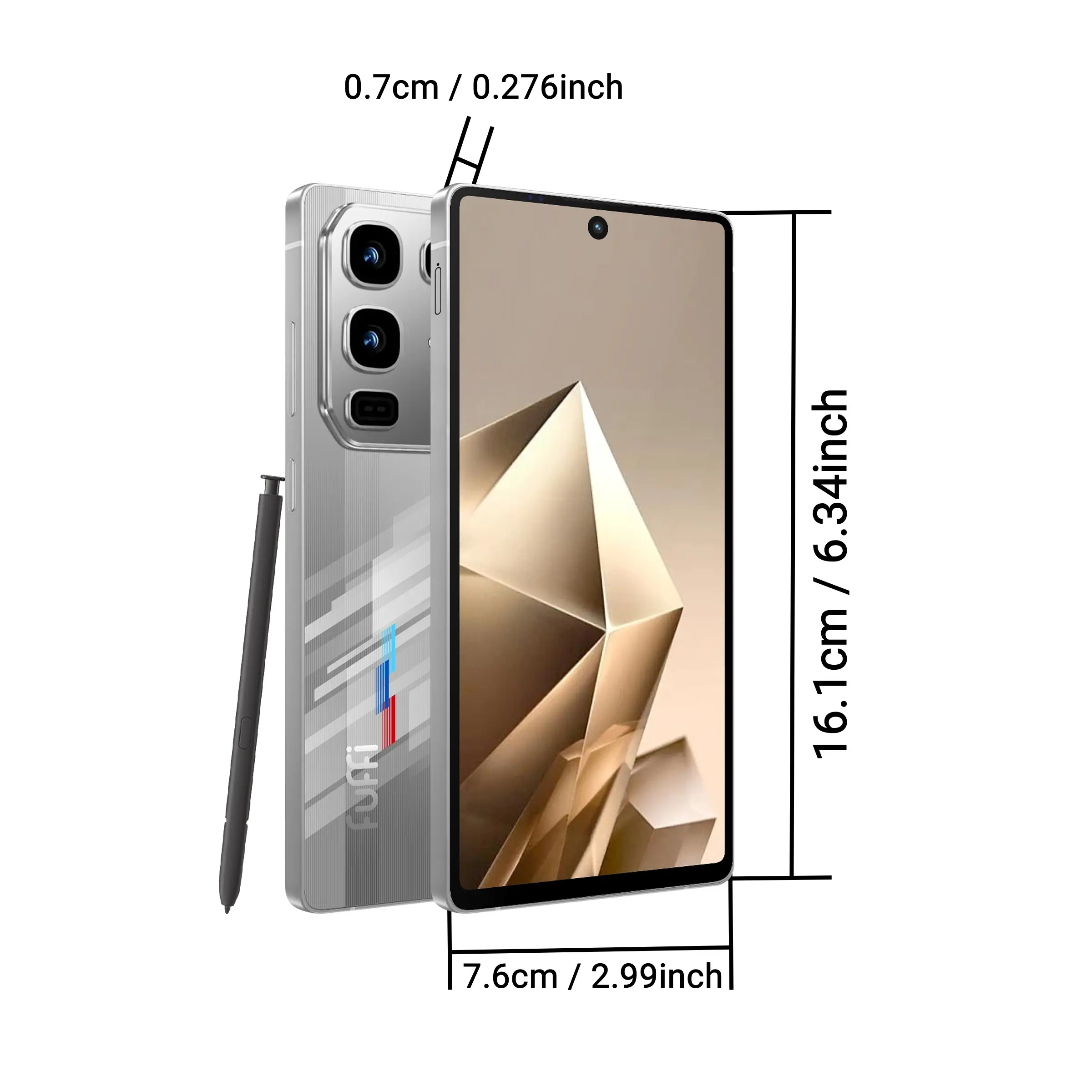 Fuffi-4g 6.8-Inch HD Display Octa-Core Processor 6gb RAM 64GB ROM