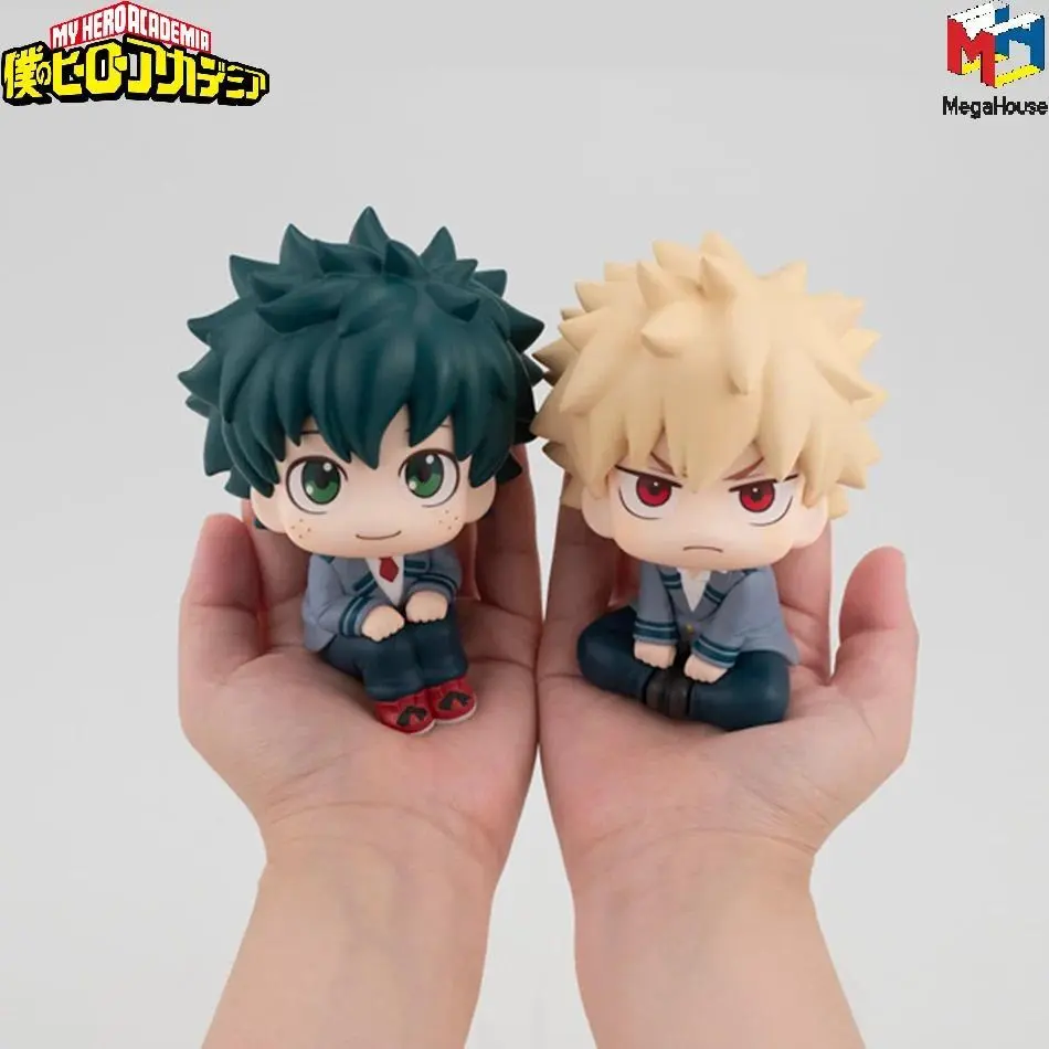 New My Hero Academia Anime & Manga Character Model Toys - Deku, Bakugo, Shigaraki, Toga, Kurogiri, Twice, Hatsume, Dabi, Midoriya, Jiro, Togata Figures, 3pcs No Box & 1pc With Box Gifts for Anime Fans
