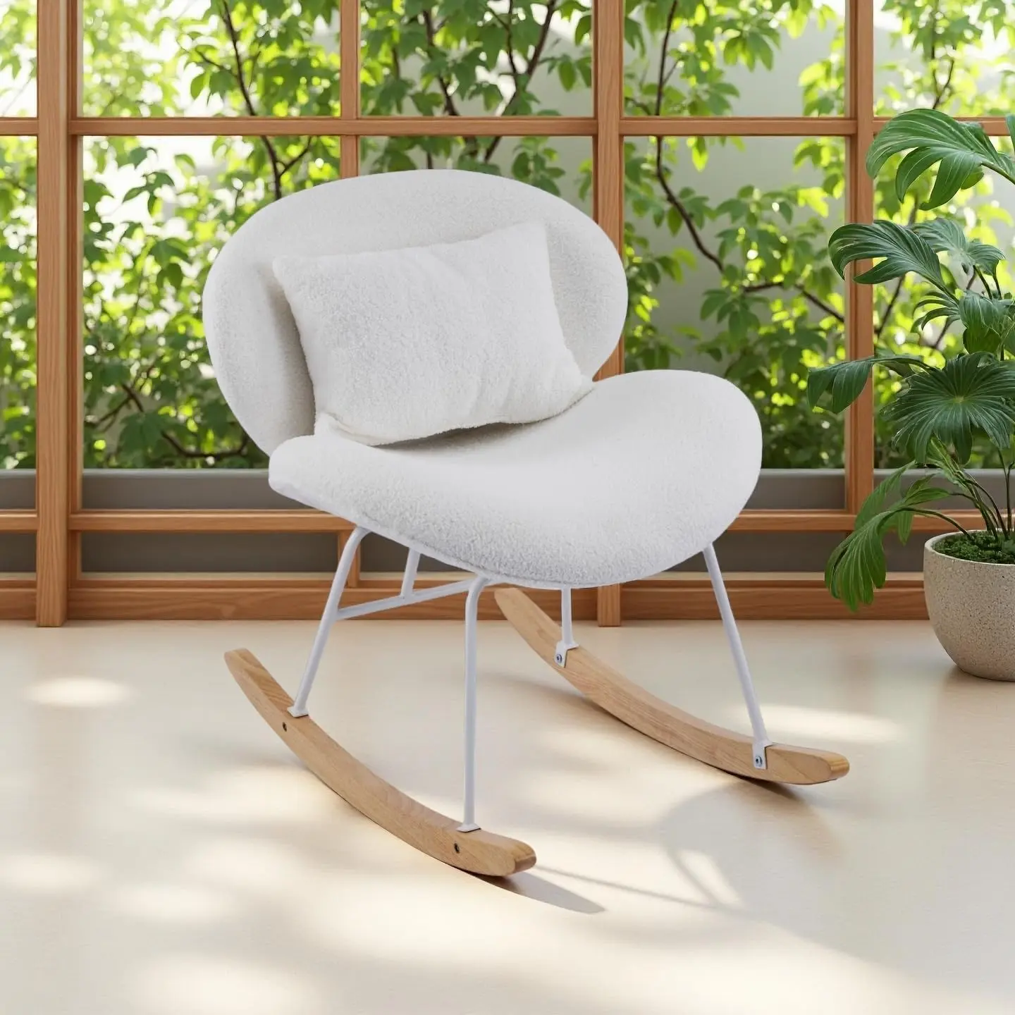 Teddy Fleece-white Cream