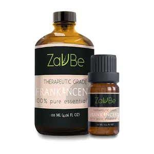 ZAVBE Frankincense Oil (Boswellia serrata) 100% Pure, Natural, Therapeutic Grade