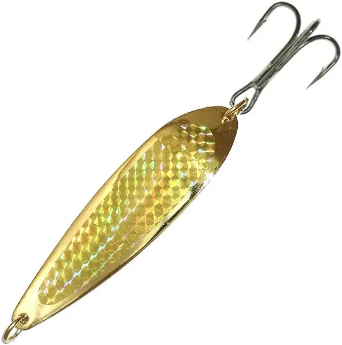 1 oz Crocodile Spoon Gold w Gold Tape 6 Pieces…