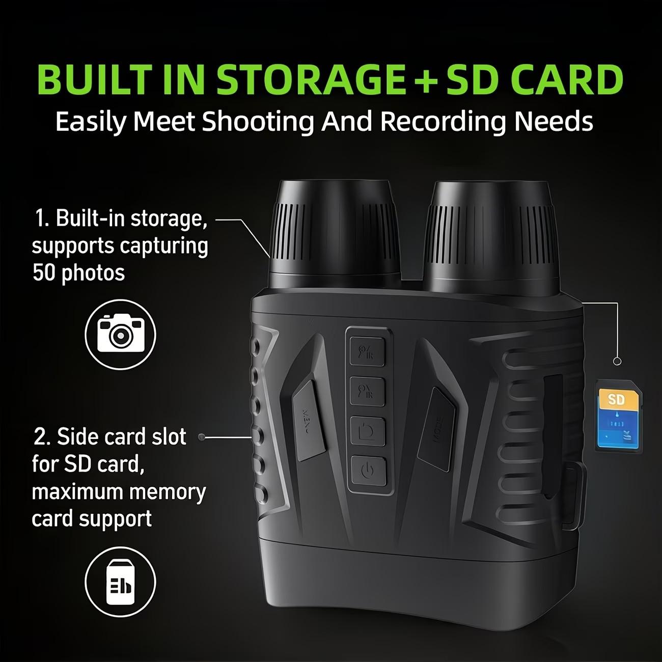 Night Vision Goggles-Night Vision Binoculars,2600 mAh Battery,7 Levels Infrared,10X Digital Zoom,Wildlife Observation,Hunting,Camping Night Vision Goggles-Night Vision Binoculars,2600 mAh Battery,7 Levels Infrared,10X Digital Zoom,Wildlife Observation,Hunting,Camping