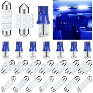Pieces Dome Light Car Bulb Kit Set T10 31 mm 42 mm Festoon Bulbs Interior Replacement for Car Map Door Courtesy, Led Car Lights, Cars