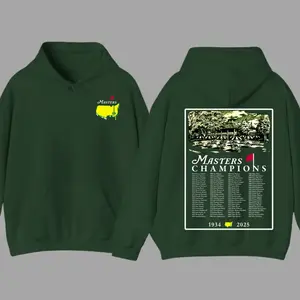 2025 Masters Tournament Augusta 91 Years Hoodie, Golf Tournament, The Masters Golf Cup 2 Sided Hoodie, Golf Gifts For Men - LORA ATCHER