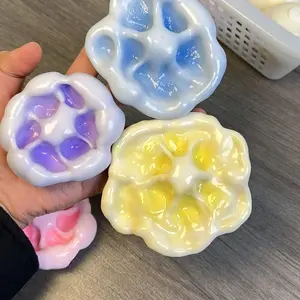 Stress Relief Toy Ball, Ultra-Thin Ice Skin Design, Soft Sand Texture, Handmade Decompression Gift, Perfect Party & Employee Present