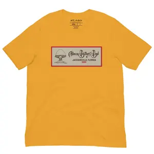 Allman Brothers Band | T-Shirt | Mushroom 69' Yellow