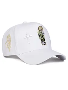 Unisex Jesus Cross Lightweight Baseball Cap, Adjustable Stylish Hat, Adjustable Sun Protection Hat in Woven Fabric, Suitable for Spring & Fall Travel Outdoor Use