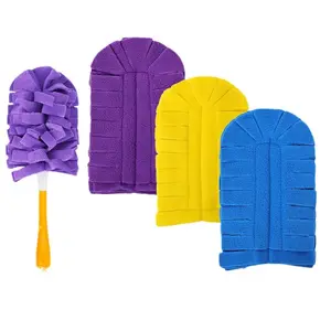 Swiffer Duster Replacement Pads Set, Reusable Cleaning Cloth for Ceiling Hardwood Bedroom Bathroom Kitchen Living Room, Soft Texture Design