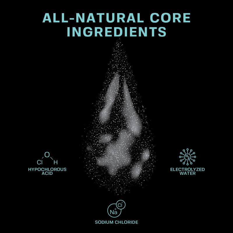 Base Laboratories Hypochlorous Acid Spray 8oz | Piercing Aftercare Spray for Bumps, Keloids & Wounds - Nose, Ears, Belly, & More - Fast Healing Solution Antiseptic Liquid Cleansing Woundspray Aid