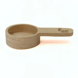 Wood measuring scoop for supplements Fuel Spoon Wooden Utensils Kitchen Gadgets