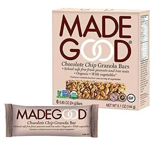 MadeGood Granola Bars, 2 Pack (12 bars) (Chocolate Chip)